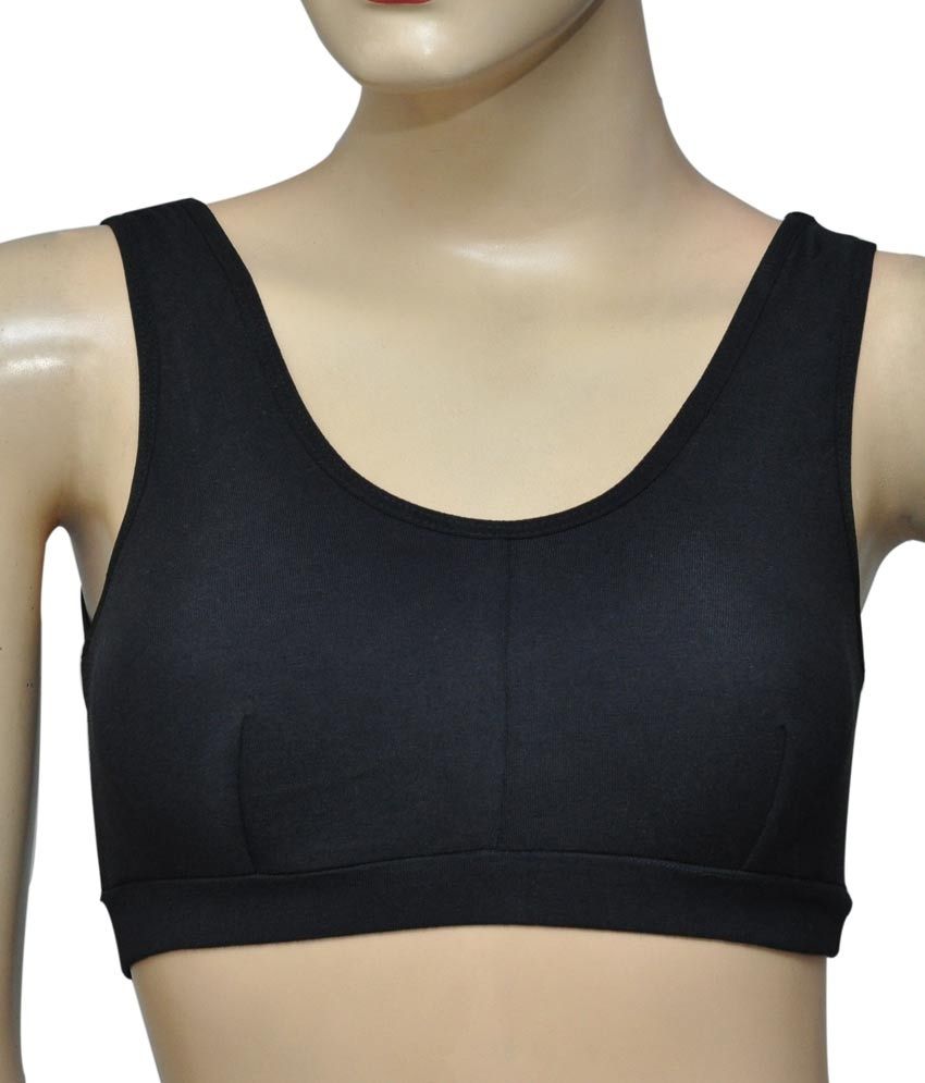 Buy Younky Black Seemless Air Bra Online at Best Prices in India - Snapdeal