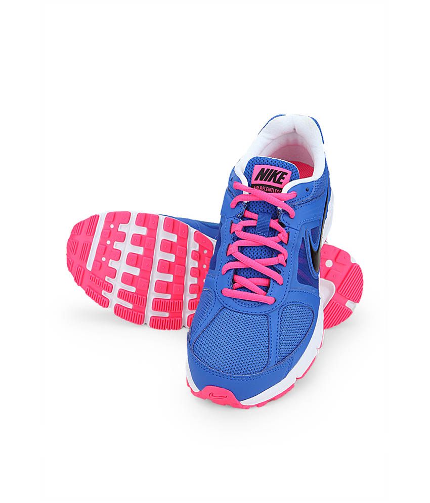Nike Women 39 S Air Relentless 3 Running Shoes Nike Air Relentless 3 Msl Blue Running Shoes For Women