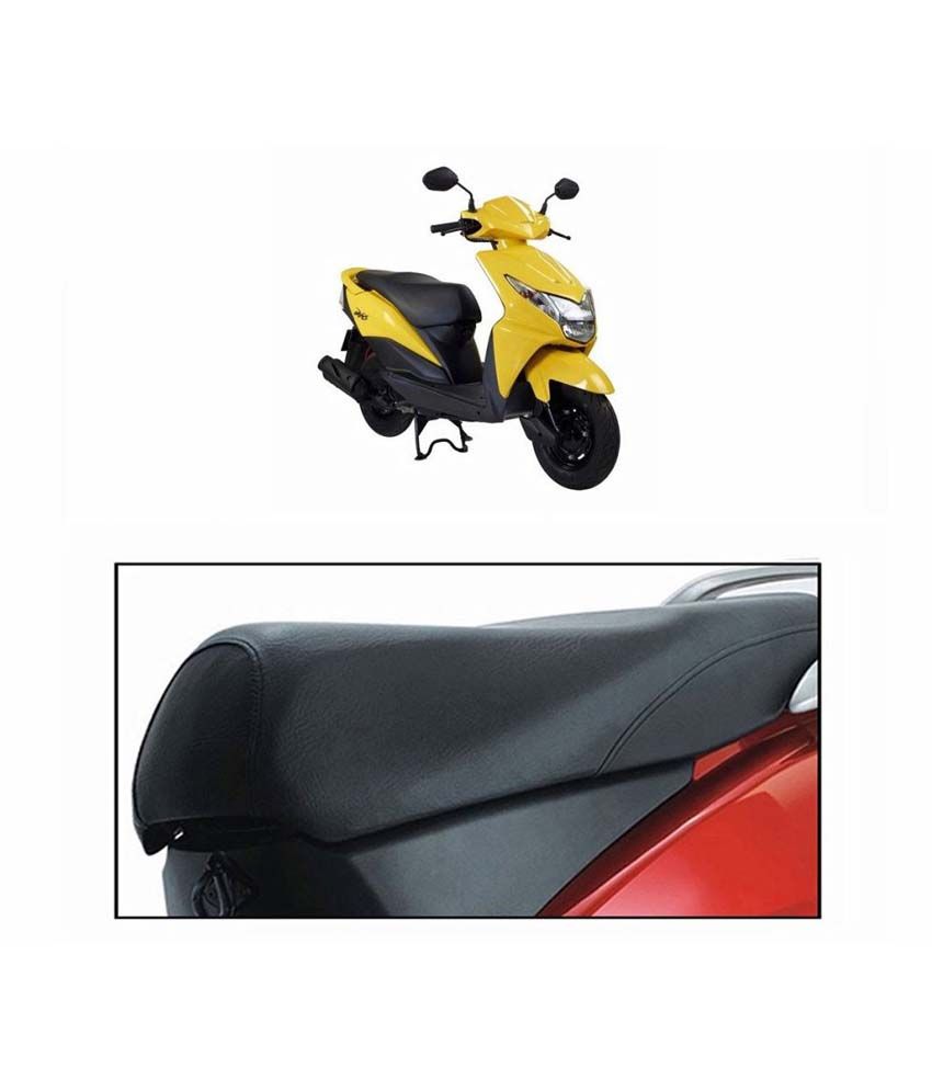 Relax Auto Accessories Seat Cover For Honda Dio Scooty Black