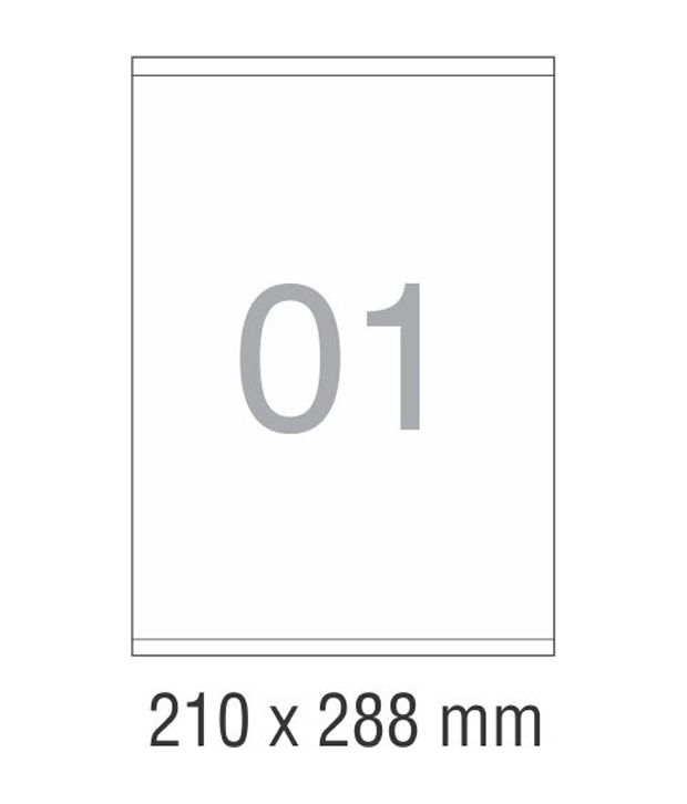 NovaJet Multipurpose Label-1 precut labels: Buy Online at Best Price in India - Snapdeal