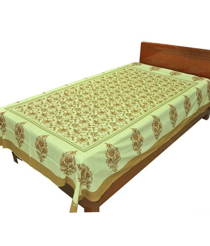 Silkworm Exclusive Jaipuri Sanganeri Print Pure Cotton Single Bed Sheet Buy Silkworm Exclusive