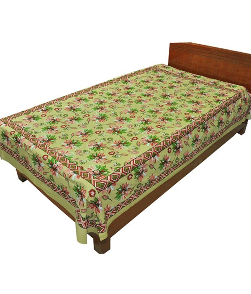 Silkworm Traditional Jaipuri Sanganeri Print Pure Cotton Single Bed Sheet Buy Silkworm