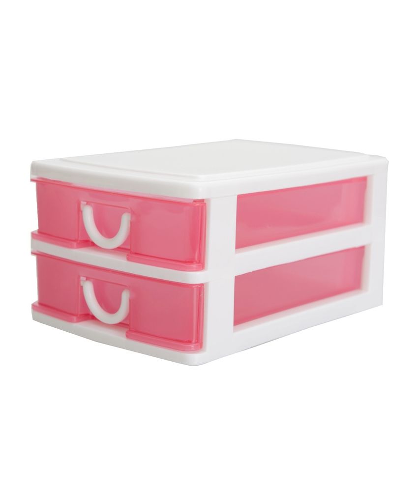 Lifestyle You Premium Plastic Drawers Set With 2 Drawers