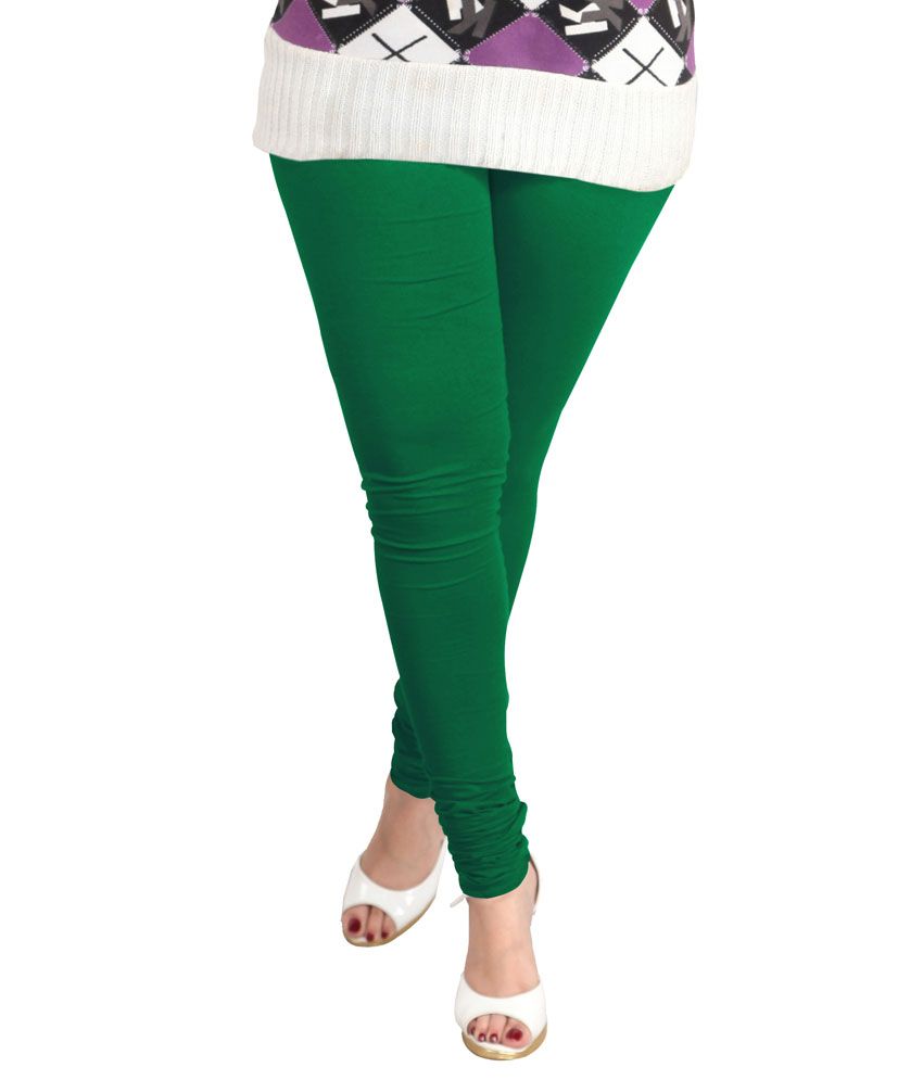 Lux Lyra Rama Green Churidar Legging 
