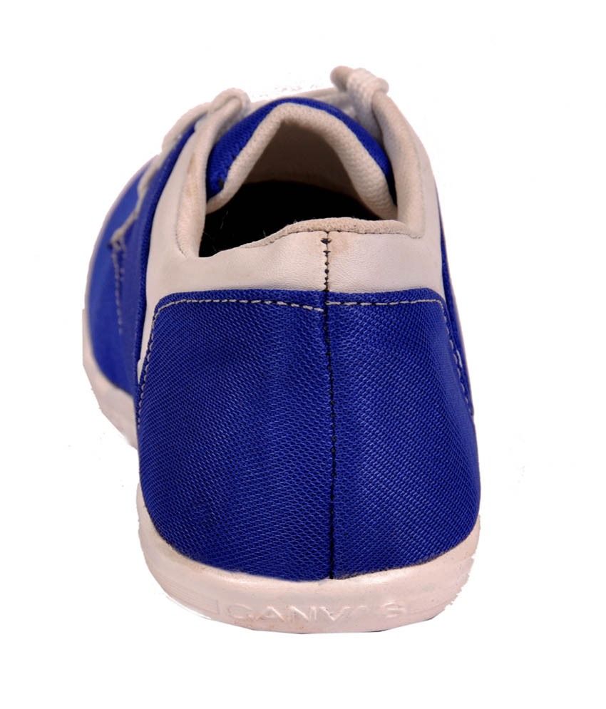 pale blue canvas shoes