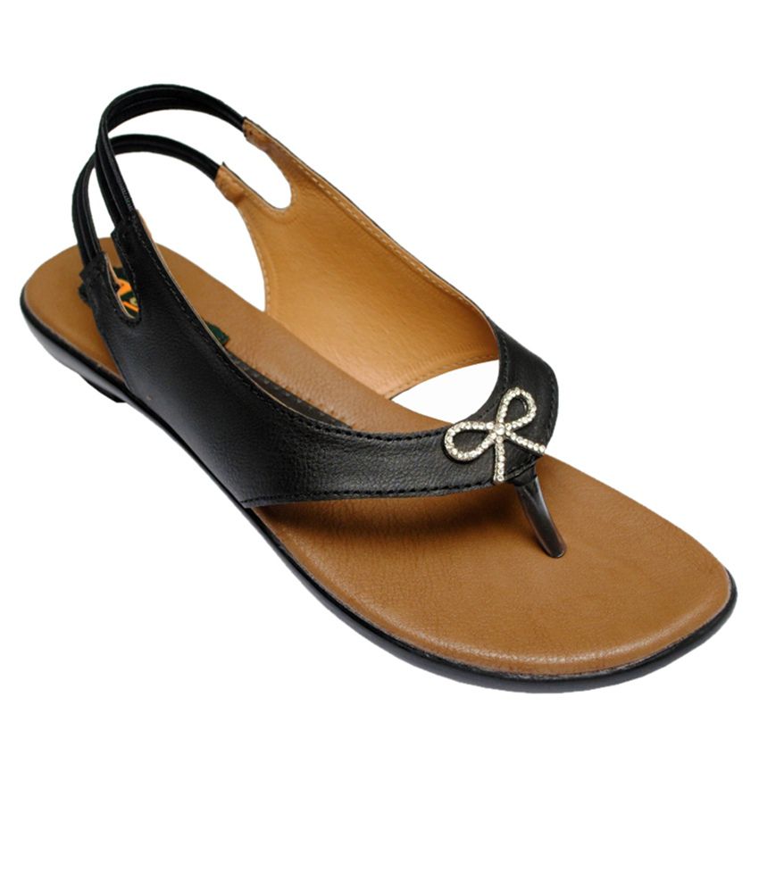 CCC Black Sandals Price in India- Buy CCC Black Sandals Online at Snapdeal