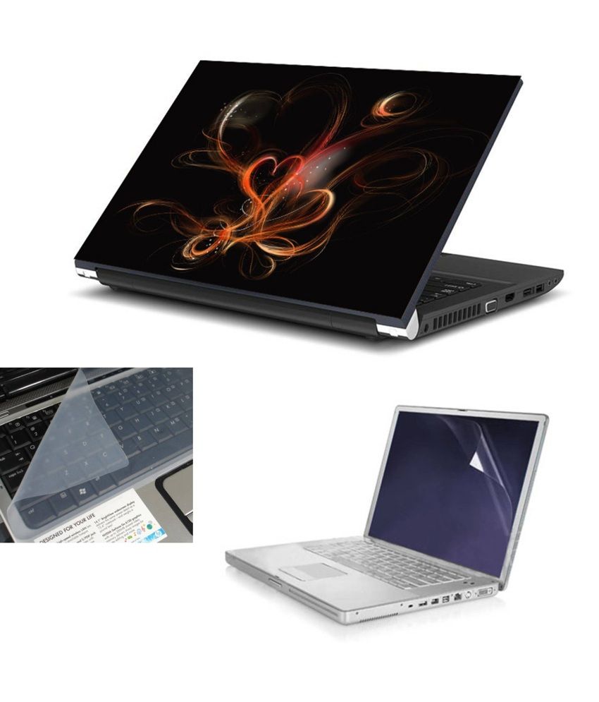 Print Gallery Laptop Skin With Key Guard & Screen Protector - Buy Print ...