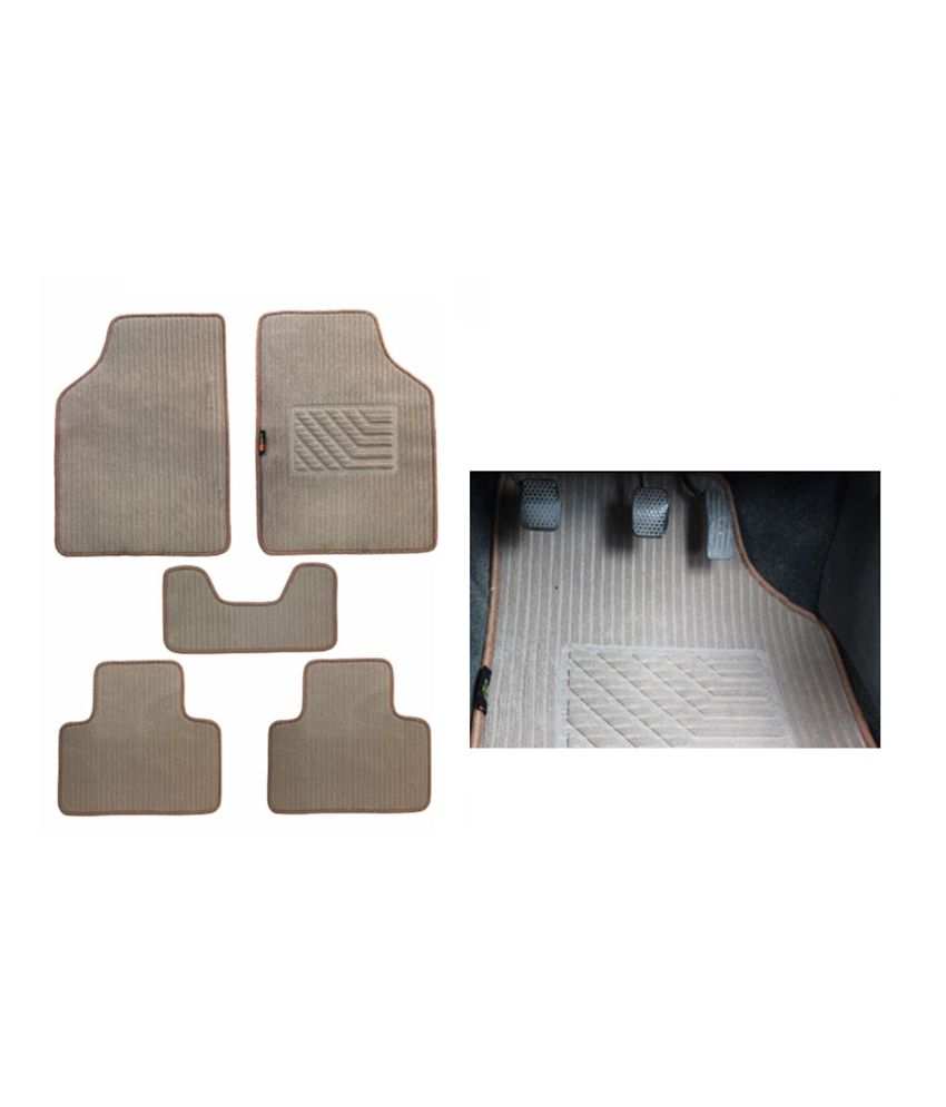 Speedwav Carpet Beige Car Floor / Foot Mats Mahindra Verito Buy Speedwav Carpet Beige Car