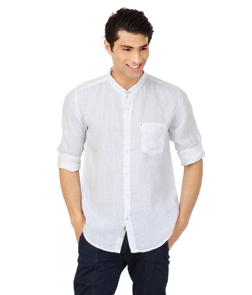 Svt White Semi Formal Shirt - Buy Svt White Semi Formal Shirt Online at ...
