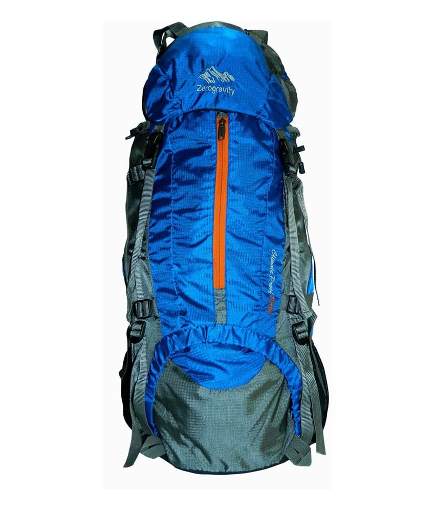 Zero Gravity Climate Proof 7107, Rucksacks backpack 75L Neon Blue - Buy ...