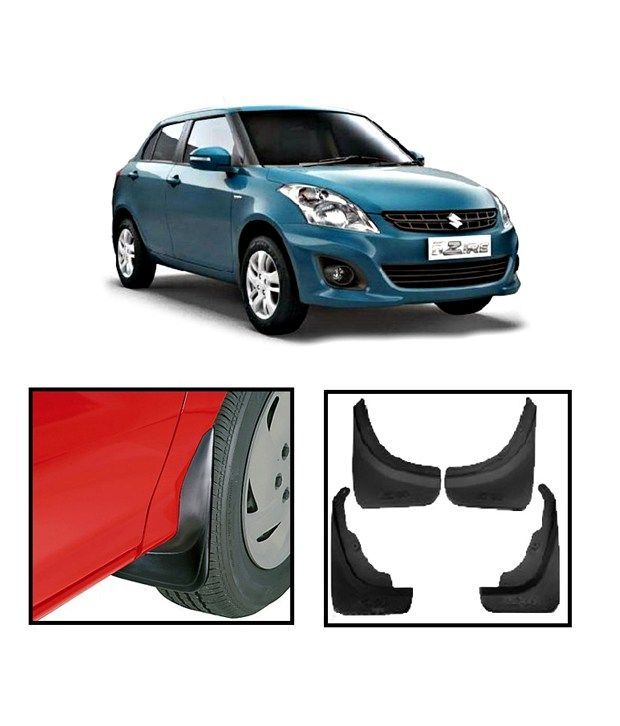 swift dzire mud flaps