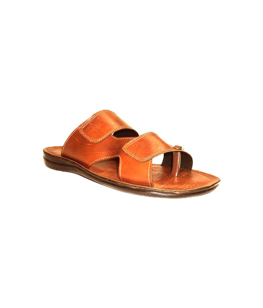 Pilot 601 Gents Chappals Tan Price in 