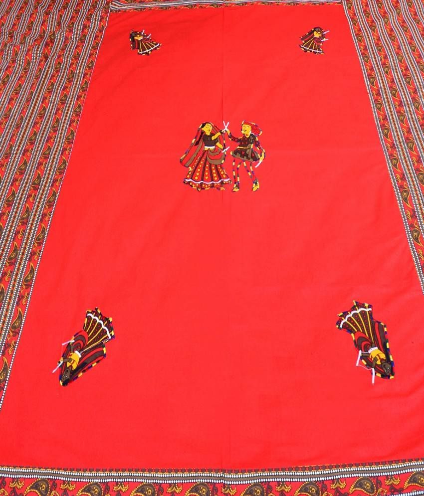 Rajwada traditional embroidery work 100 cotton jaipur prints double Rajwada traditional embroidery work 100 cotton jaipur prints double