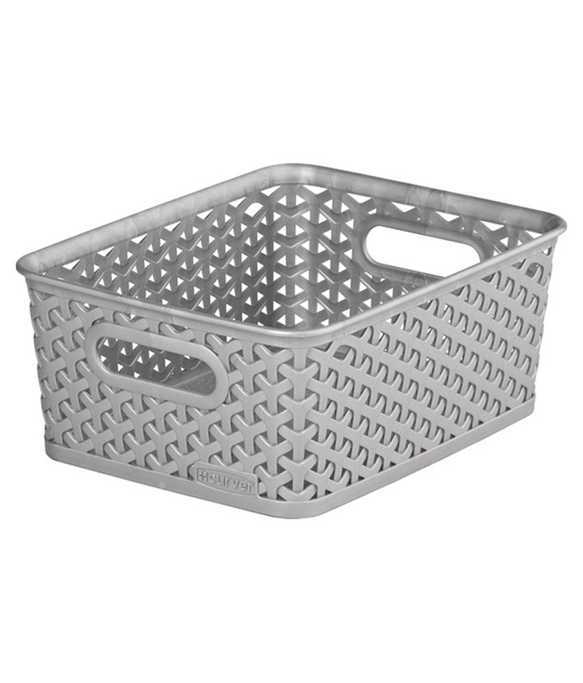 Curver Plastic Storage Basket: Buy Online at Best Price in India - Snapdeal