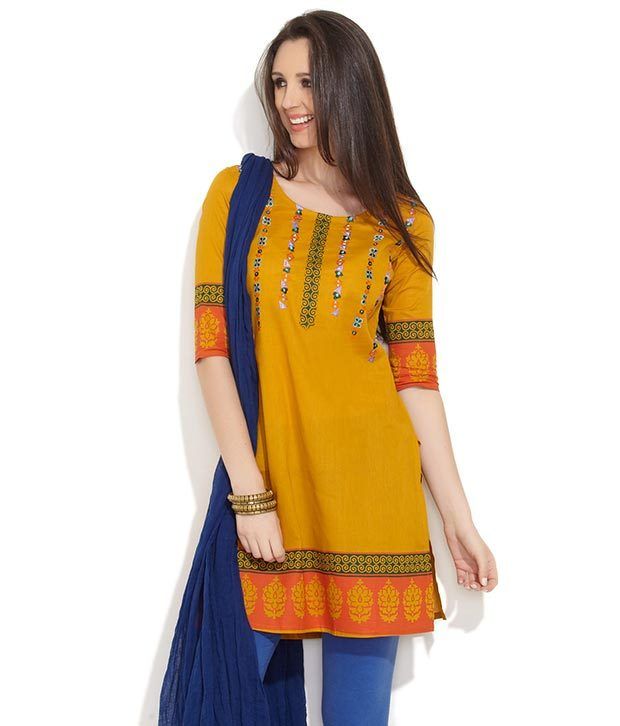 Seema Style Yellow Simple Times Easy Iron Kurti Price in Seema Style Yellow Simple Times Easy Iron Kurti Price in
