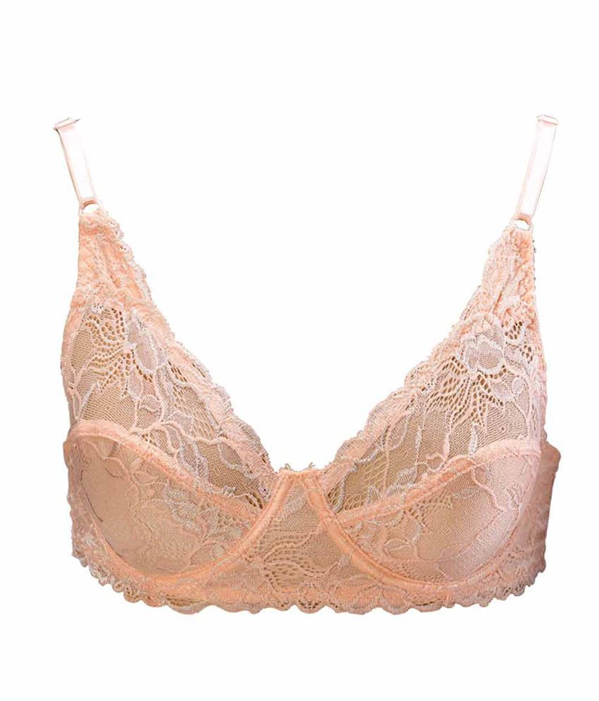 Buy Vanity fair peach puff non padded bra Online at Best Prices in ...