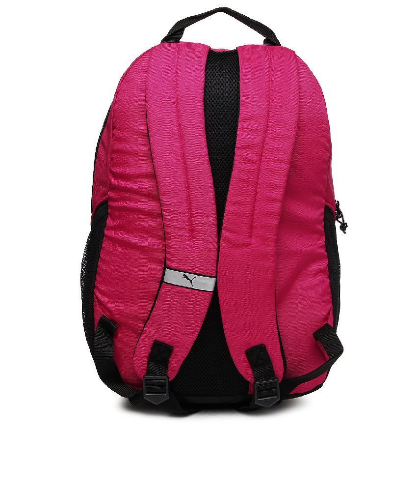 Puma Deck Pink Backpack For Women - Buy Puma Deck Pink Backpack For
