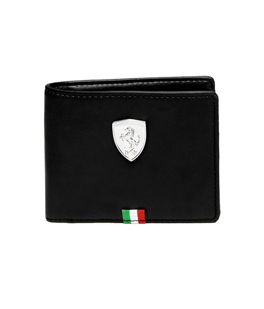 Puma Mens Black Ferrari Wallet: Buy Online at Low Price in India - Snapdeal