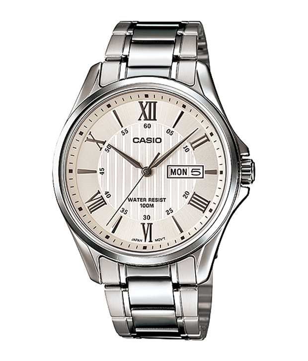 Casio Analog White Formal Men Watches Price in India: Buy Casio Analog ...