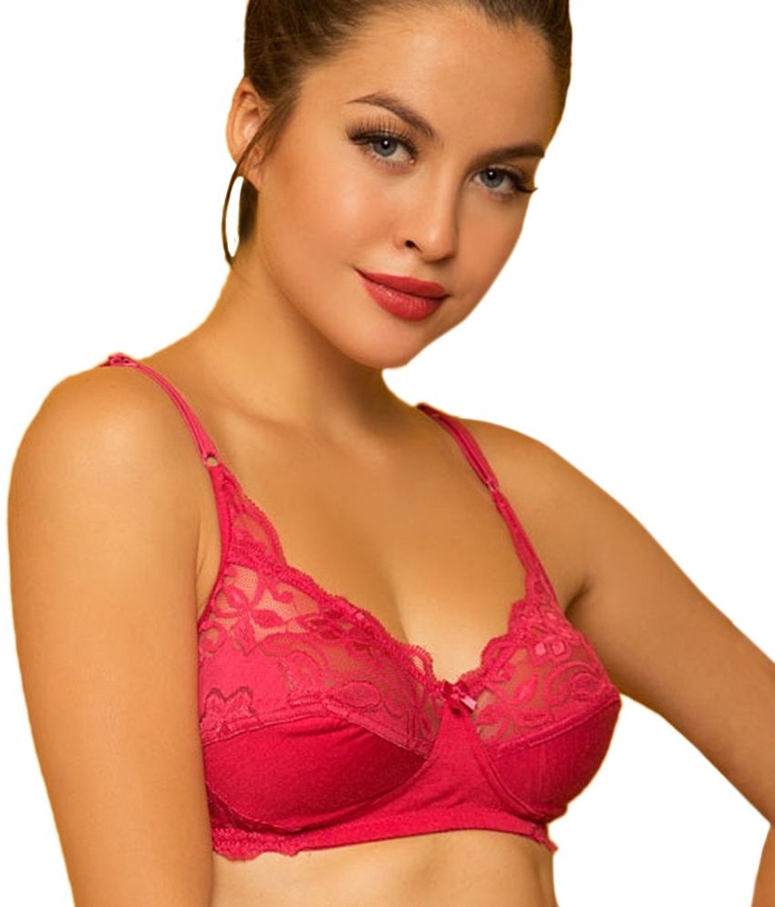 ... Clovia Stretchable Soft Cup Bra In Hot Pink ... - Cloe-Stretchable-Soft-Cup-Bra-SDL198593950-2-409dd