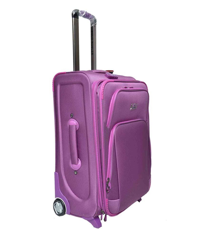 Polo Nobler Pink Trolley Bag With Traveling Bag - Buy Polo Nobler Pink ...