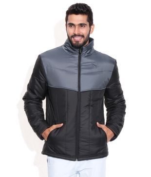 ess padded jacket puma black