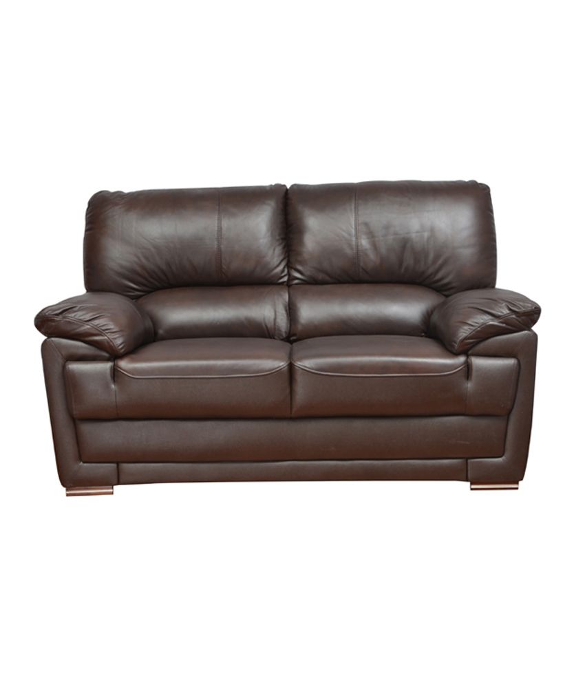 HomeTown Eva Half Leather 3 2 1 Sofa set Buy HomeTown Eva Half