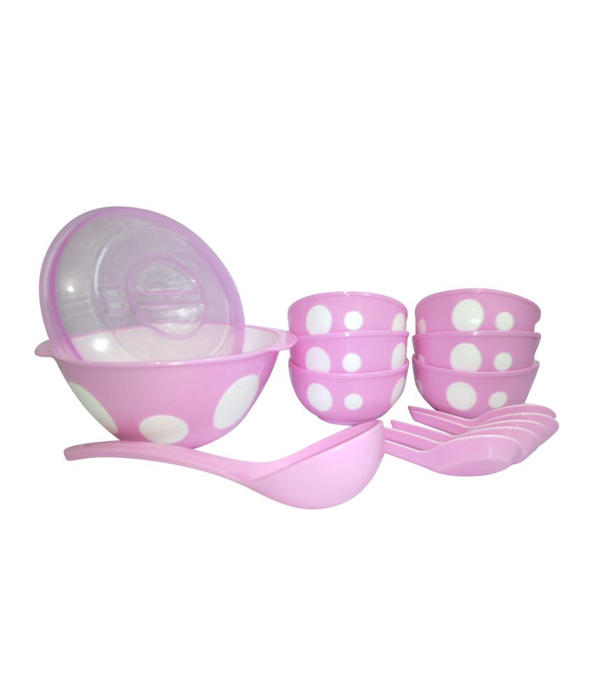 Nayasa Dot Bowl Soup Set 14 Pcs Buy Online at Best Price in India