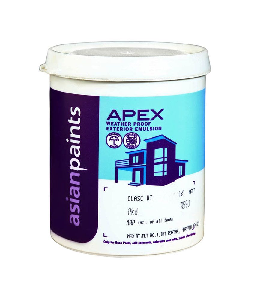 Buy Asian Paints Apex Exterior Emulsion Summer Sky Online At Low Price In India Snapdeal