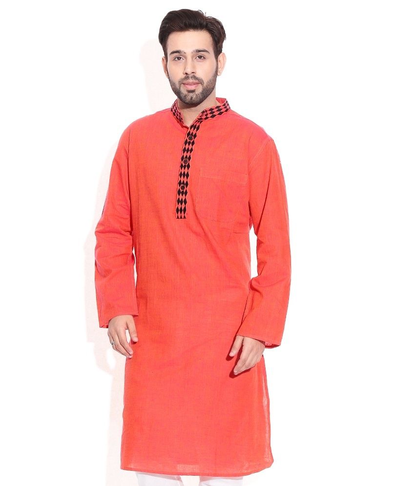 Design House Kurta Online | design house orange cotton kurtas buy design house Design House Kurta Online | design house orange cotton kurtas buy design house