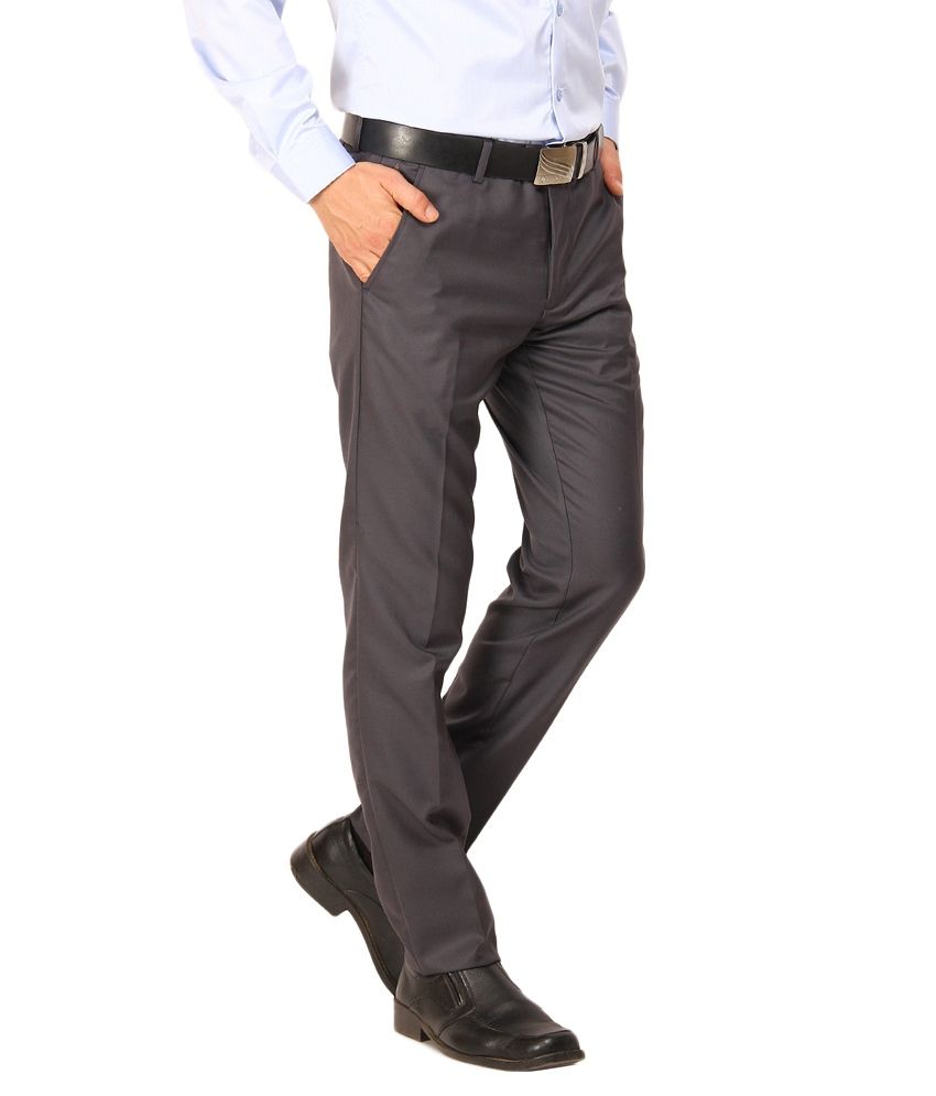 Black Coffee Woven Formal Trouser - Buy Black Coffee Woven Formal ...