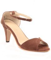 Adorn Brown Stiletto Sandals