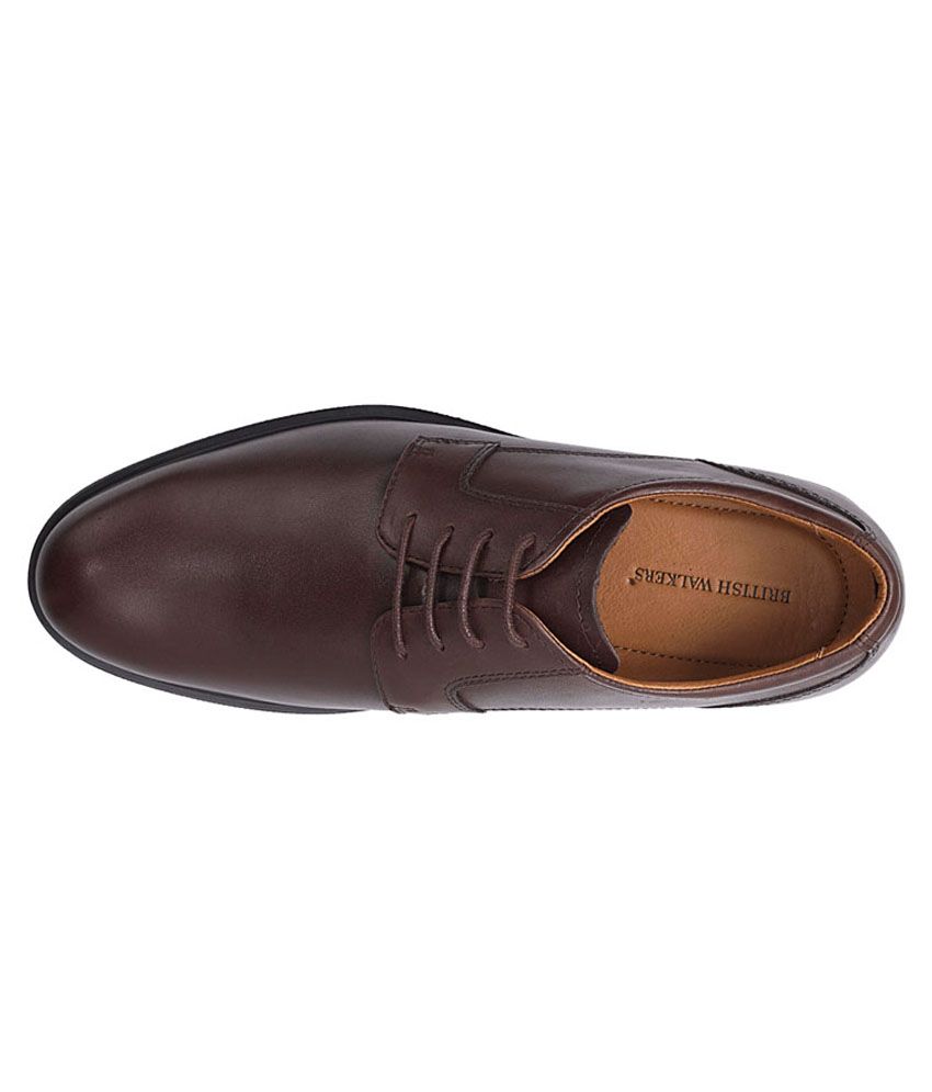 khadim brown formal shoes