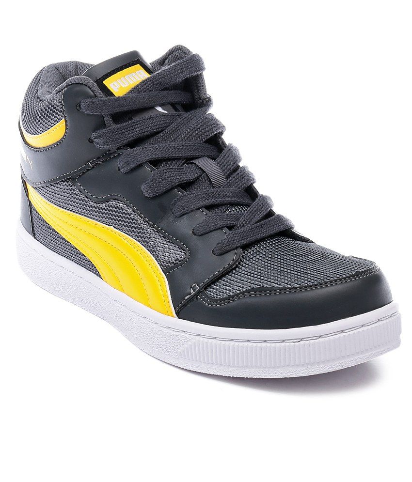 yellow puma shoes