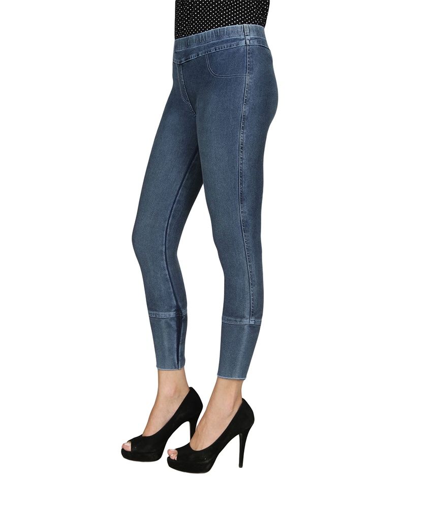 Sheen Blue Denim Jeans - Buy Sheen Blue Denim Jeans Online at Best ...