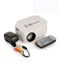 Vox Hdmi Led Projector Supporting Av Vga Usb Sd -White