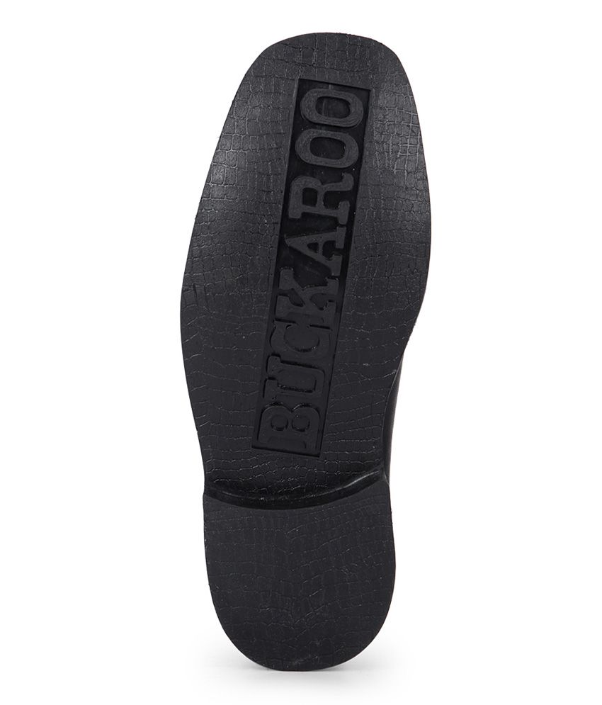 buckaroo formal black shoes
