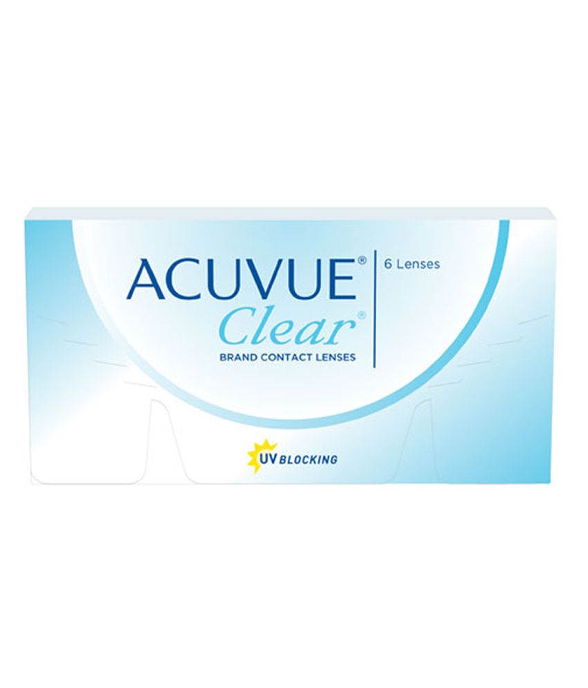 Johnson & Johnson Acuvue Clear Aspheric Contact Lenses (6 Lens Box