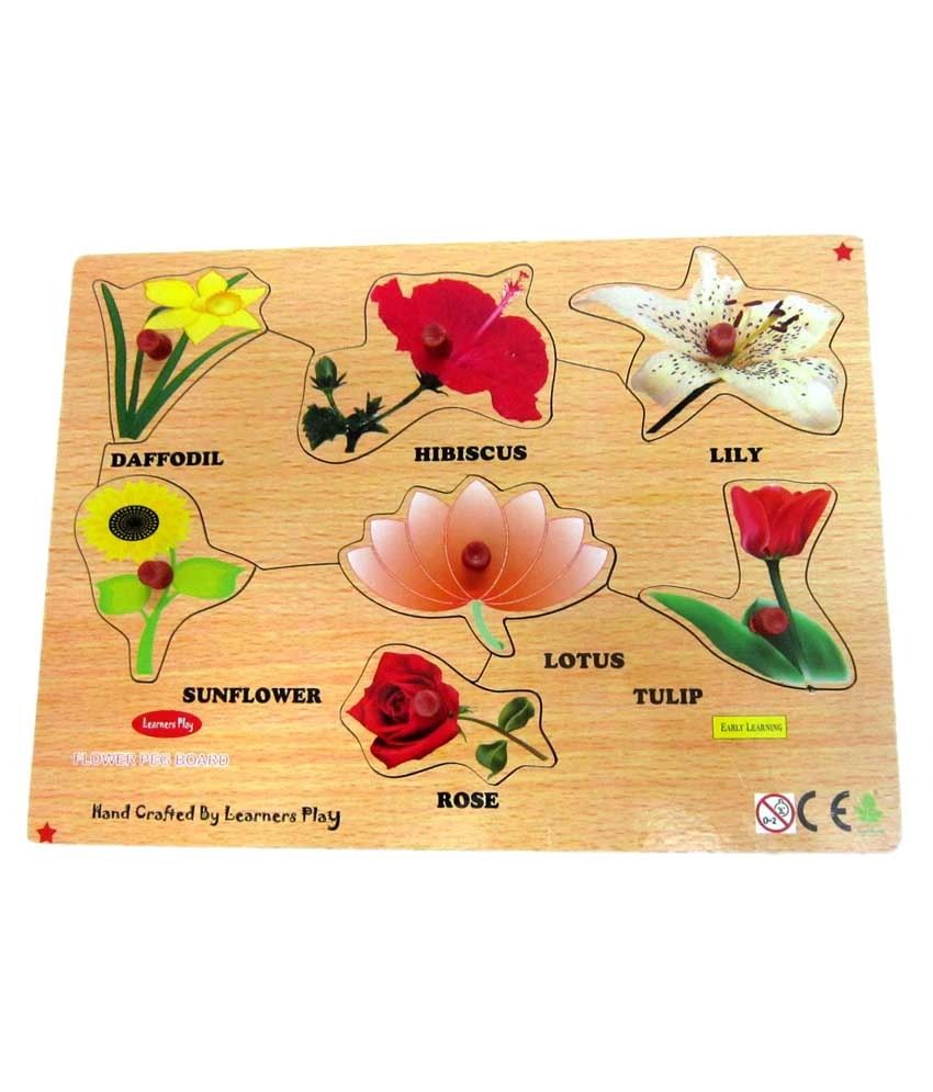 Learners Play Flowers Puzzle Buy Learners Play Flowers Puzzle Online