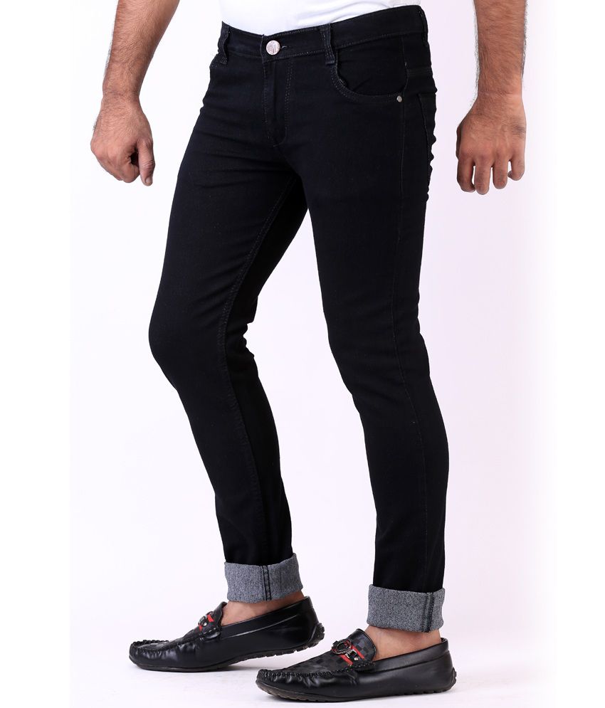 Haltung Streachable Black Men Denim Jeans - Buy Haltung Streachable ...