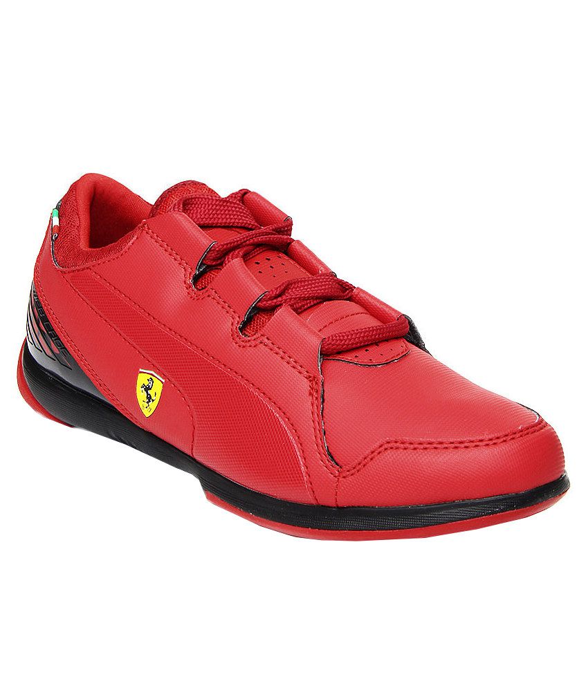 Puma Red Casual Shoes For Kids Price in India- Buy Puma Red Casual ...