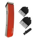 Maxel-AK-216 Precision Steel Blade Hair Trimmer Red