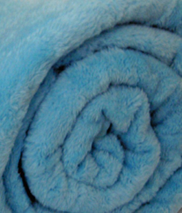 Titlis Zara Bright Blue Double Coral Blanket Buy Titlis Zara Bright Blue Double Coral Blanket