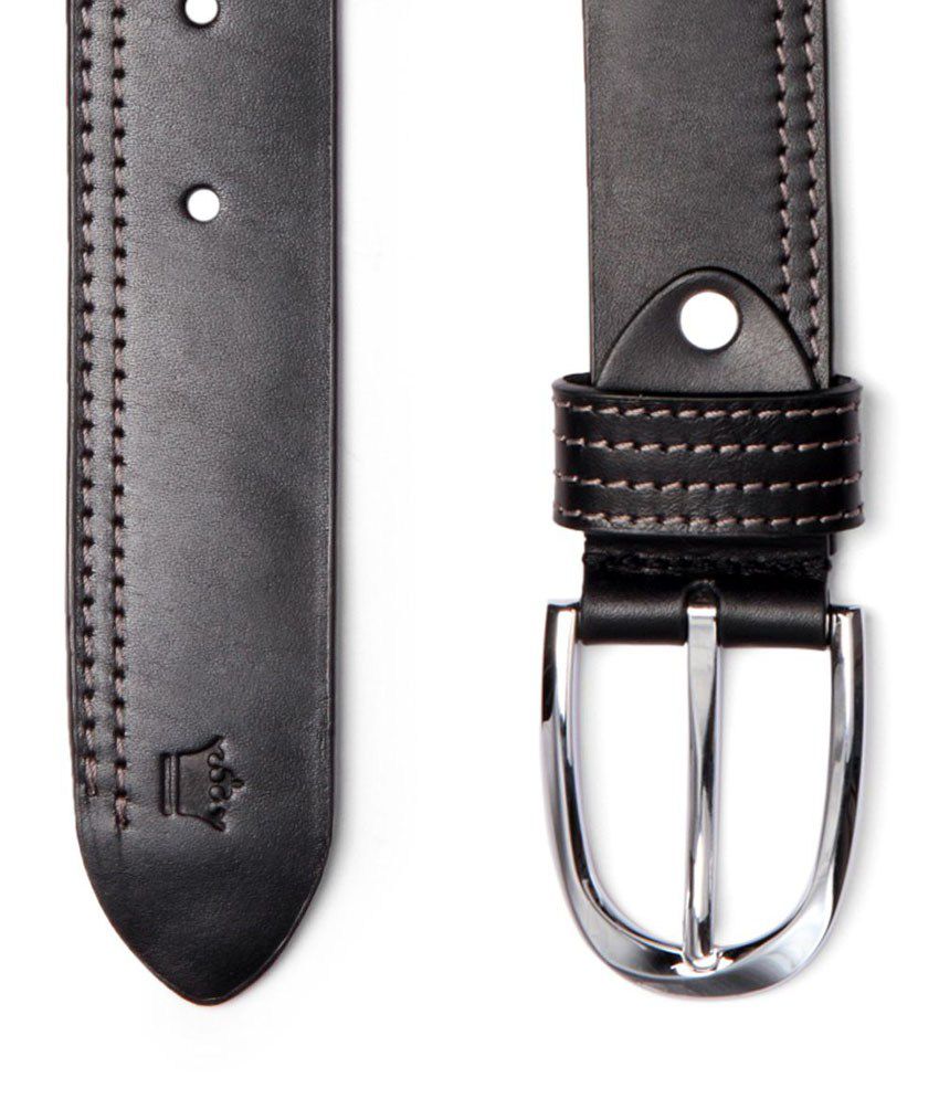 Louis Philippe Black Casual Single Belt For Men: Buy Online at Low Price in India - Snapdeal