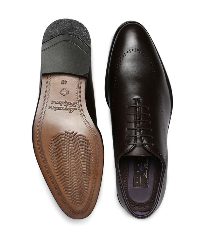 Louis Philippe Brown Formal Shoes Price in India- Buy Louis Philippe Brown Formal Shoes Online ...