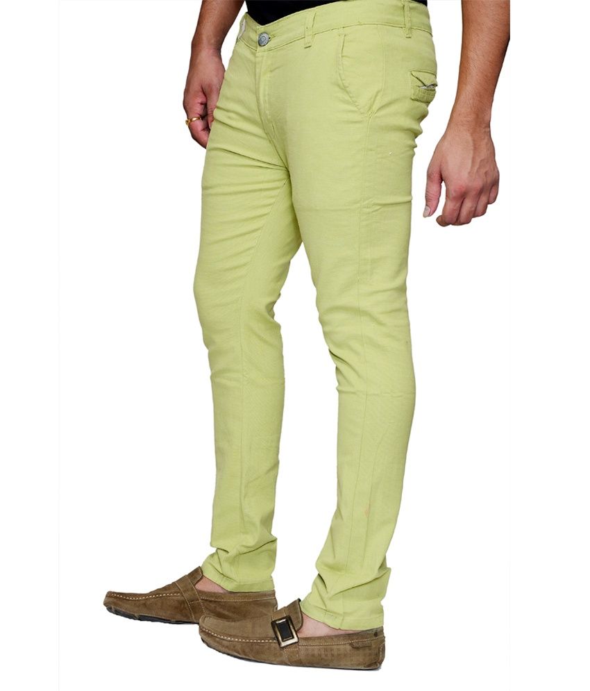 stretchable chinos