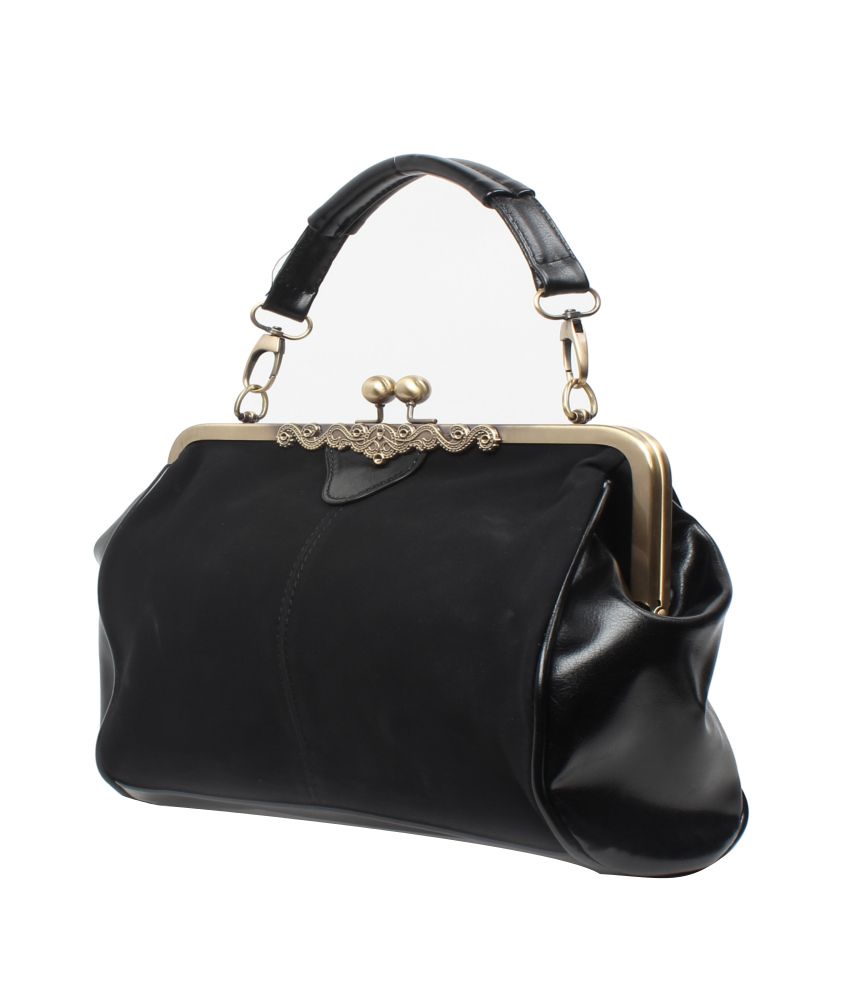 Carlton London Cllp0063black Black Shoulder Bags Buy Carlton London