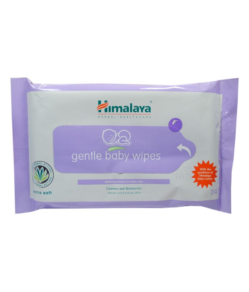 himalaya gentle baby wipes 24 pcs
