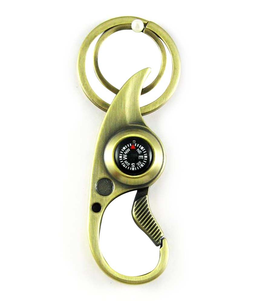 Designer Antique Gold Keychain Keyring Buy Online at Low