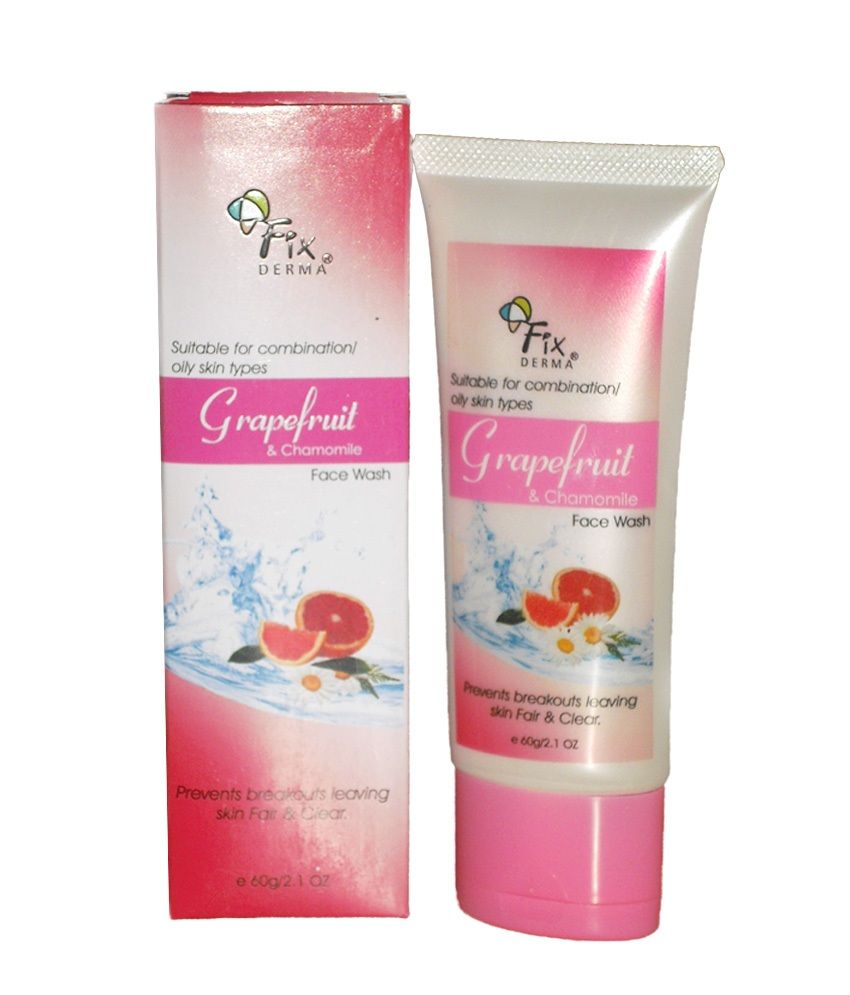 fix derma face wash